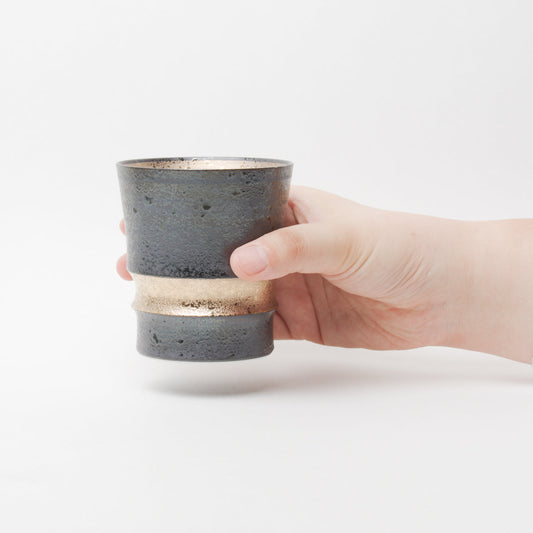 波佐見焼 ワビカップ ループ 金彩 フリーカップ 300ml